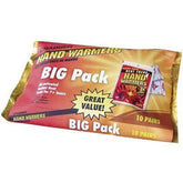 Grabber Warmers big pack of 10 hand warmers for family trips and outdoors