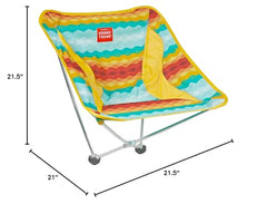 Grand Trunk Alite Monarch Chair quick-setup system speeds camp relaxation.