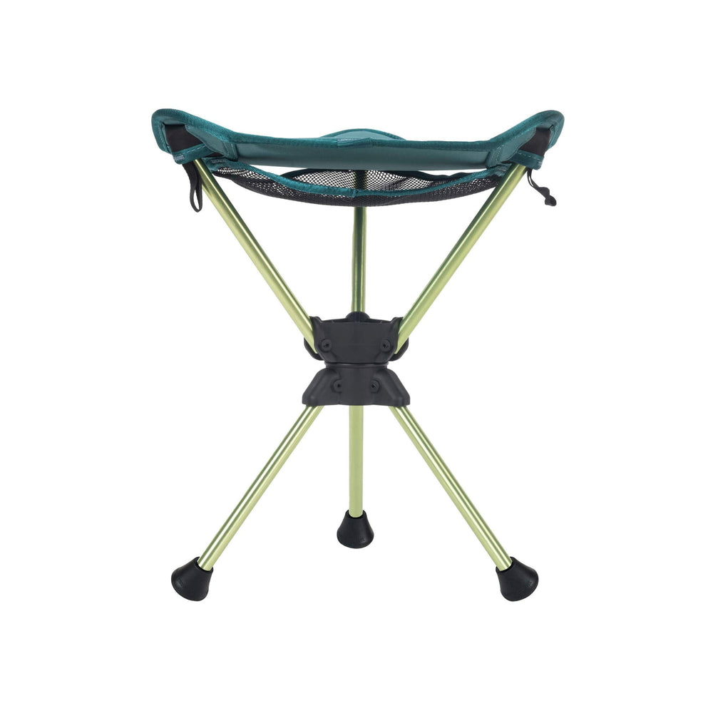 Grand Trunk Compass 360 Stool green swivel action for versatile travel seating