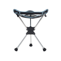 GRAND TRUNK Compass 360° Stool clay red foam-seat close-up emphasizes cushioned comfort.