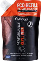 Granger's Performance Repel Plus bottle with spray nozzle for easy waterproofing renewal.