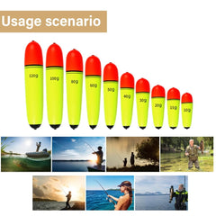 Greabuy foam float 15g shows precise bite detection in deeper pools