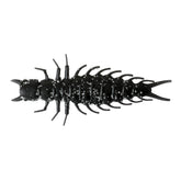 Great Lakes Finesse Juicy Hellgrammite matte black front view, ideal for drop shot.