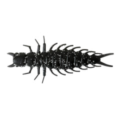 Great Lakes Finesse Juicy Hellgrammite matte black front view, ideal for drop shot.