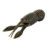 Great Lakes Finesse Juvy Craw top view shows lifelike juvenile crawfish profile for finesse presentations