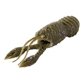 Great Lakes Finesse Juvy Craw front view shows realistic crawfish profile for attraction