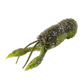 Great Lakes Finesse Juvy Craw in green pumpkin watermelon ready for lifelike crawfish action