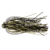 Great Lakes Finesse Matte Finesse Jig ball-head view shows stable rock-bottom performance.