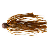 Great Lakes Finesse Matte Finesse Jig in matte brown highlights the head for rock-crawling performance.