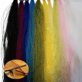 Greatfishing 230 strand crystal flash tinsel set for fly tying in assorted colors