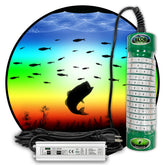 Green Blob Outdoors multi-color underwater light brightens ponds for better fishing visibility