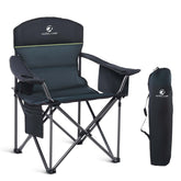 GREEN PARTY folding chair oversized seating for heavy-use outdoor sessions