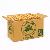 Greenes Fence Fatwood Fire Starter ignite quickly in any weather.