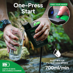 Greeshow GS-2811 hand-crank-operation for independent water access outdoors