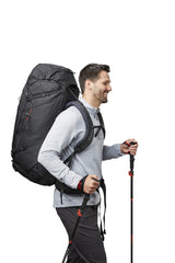 Gregory Baltoro 100L Pro aircushion backpanel promotes airflow and cooling