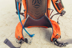 Gregory Citro 24L breathable backpanel keeps you cool on climbs