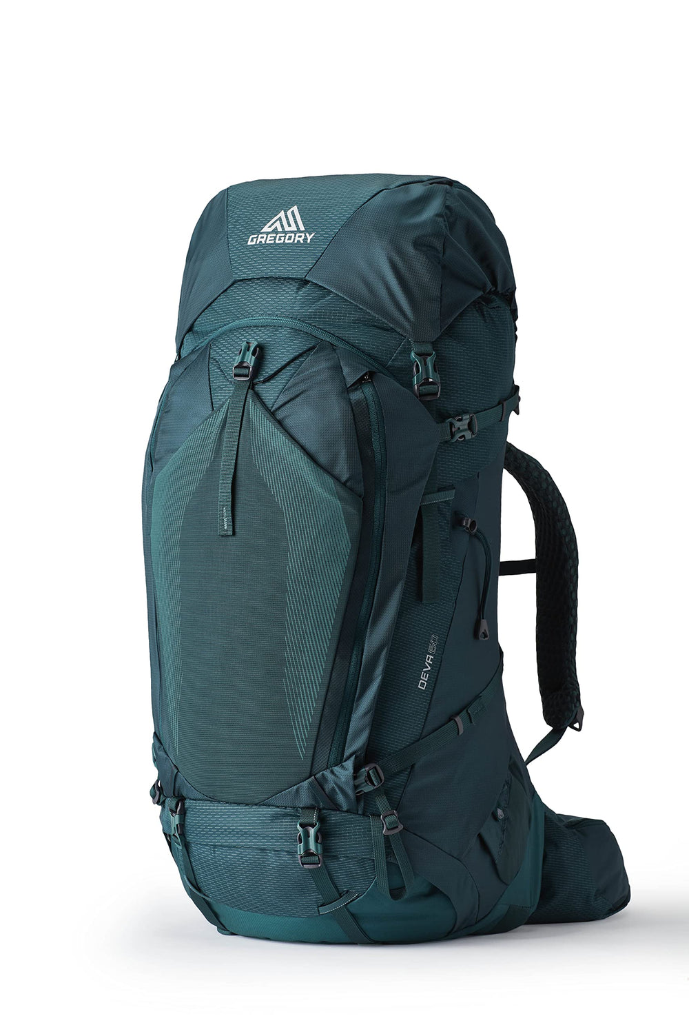 Gregory Deva 60L freefloat suspension supports dynamic movement on rugged trails