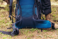 Gregory Focal 48L hipbelt comfort highlighting 3D construction to reduce hotspots
