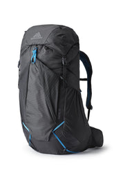 Gregory Focal 58L with FreeFloat suspension enables smooth movement on rugged trails.