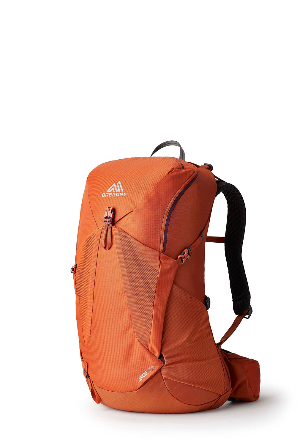 Gregory Jade 28L backpack in Moab Orange for day hikes and quick adventures.