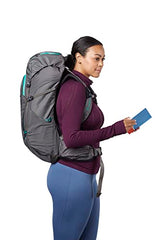 Gregory Jade 43L hydration sleeve with SpeedClip for easy water access on long days