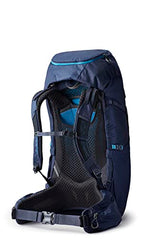 Gregory Jade 53L 3D hipbelt ergonomics contour for comfortable carry.