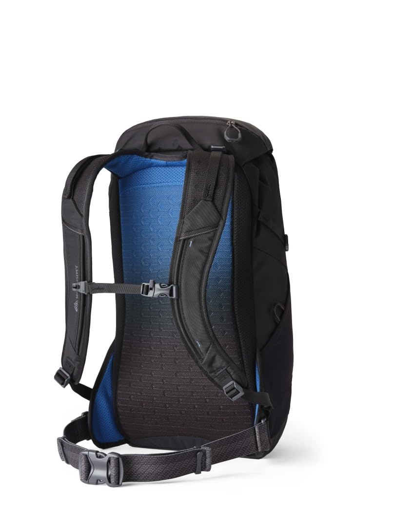 Gregory Kiro 28L with cloudcontrol hipbelt provides stable, comfortable support.