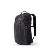 Gregory Nano 20L Plus Optic Black backpanel shows breathable support for all-day comfort