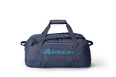 Gregory Supply 40L duffel with tuckable straps for versatile carry