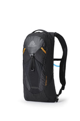 Gregory Tempo 6L H2O front view for day hikes with breathable shoulder straps.