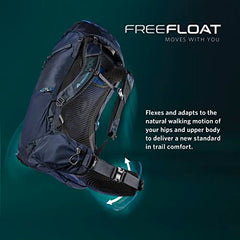 Gregory Zulu 55L backpack top pocket view for quick-access essentials