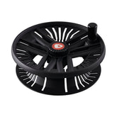 Greys Fin spare spool side view for fast line changes on the water.