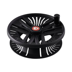Greys Fin spare spool side view for fast line changes on the water.