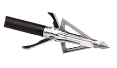 Grim Reaper Broadheads 1503 Hybrid showing fixed blades with mechanical razors for precise hunting