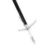Grim Reaper Broadheads Razorcut SS Whitetail Special 2in cut close-up, showcasing wide wound channel potential.