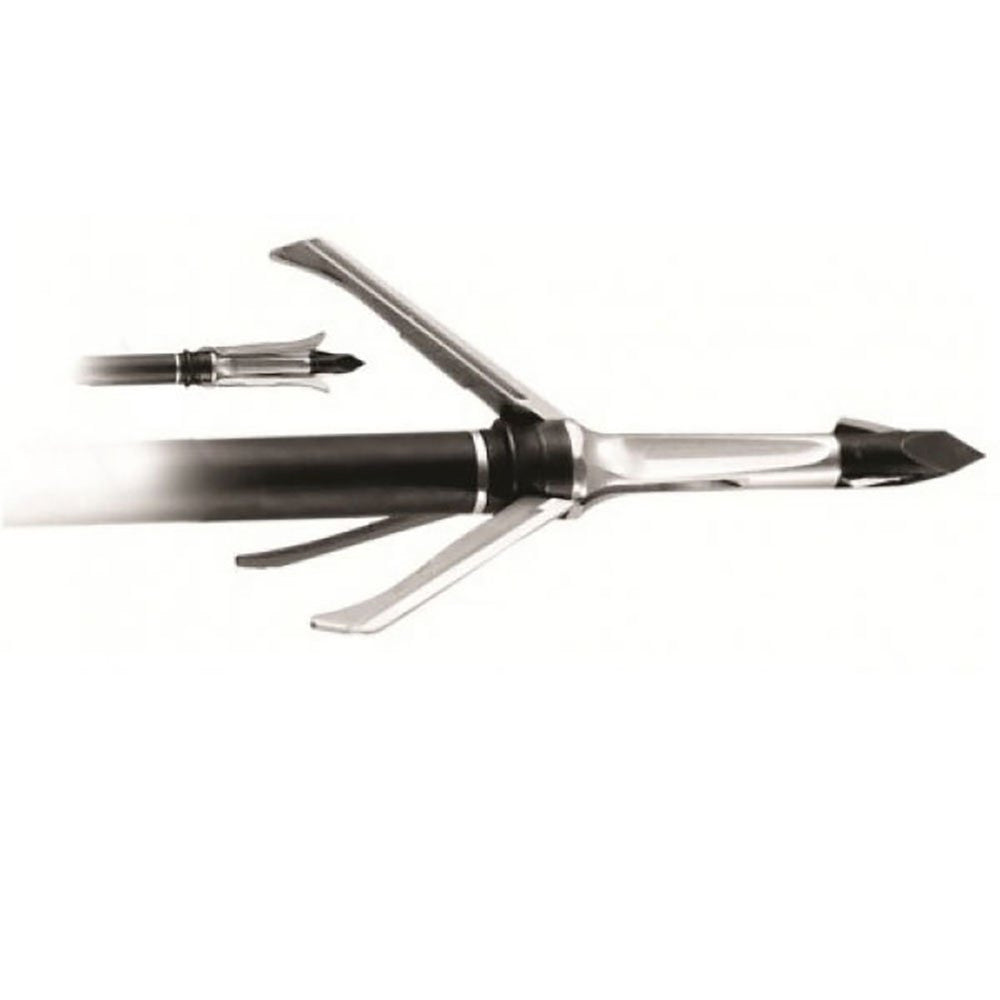 Grim Reaper Razortip Whitetail Spec 2in cut broadhead for precise whitetail hunting