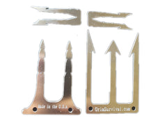 Grim Workshop Frog Gig Card in wallet, easy access for outdoor tasks and emergencies.