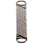 Grim Workshop Micro Tool File attached to a keychain for on-the-go edge deburring.