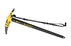 Grivel G Zero ice axe with lightweight shaft for glacier walking and mountaineering