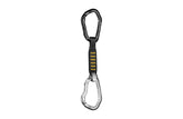 Grivel Sport Stealth Quickdraw bolt clipping for fast setups.