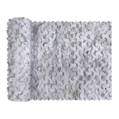 GRVCN camo netting close-up shows 3-D leaf-like foliage and glare-free finish.