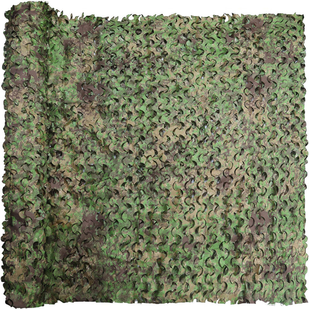 GRVCN camo netting closeup leaves texture for realistic field concealment