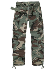 GSGGIG women's cargo pants front view showing relaxed fit for outdoor work.