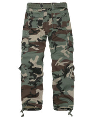 GSGGIG women's cargo pants zipper-fly close-up demonstrates sturdy construction for daily wear.