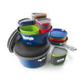 GSI Outdoors Bugaboo Camper ceramic non-stick coating enables quick cleanup after camp meals.
