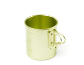 GSI Outdoors Bugaboo Cup 14oz green, lightweight aluminum for on-the-go beverages