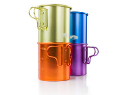 GSI Outdoors Bugaboo Cup 14oz in durable aluminum for rugged trail use