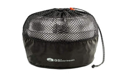 GSI Outdoors Glacier Base Camper 2-liter pot delivers even heat for soups.