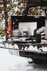 GSI Halulite Tea Kettle 1.8L capacity ready for fast campground boils.