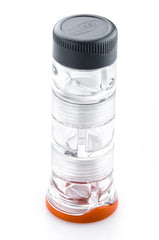 GSI Outdoors Spice Missile top view demonstrates a compact travel spice solution